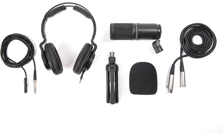 Zoom ZDM-1 Podcast Mic Pack Front