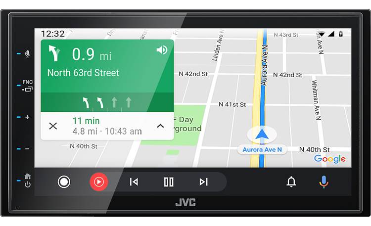 JVC KW-M56BT Use your favorite navigation apps