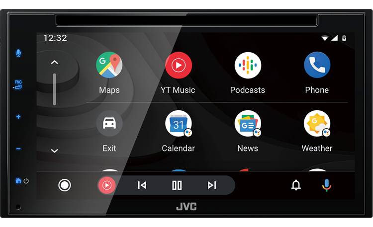 JVC KW-V66BT Android Auto home screen