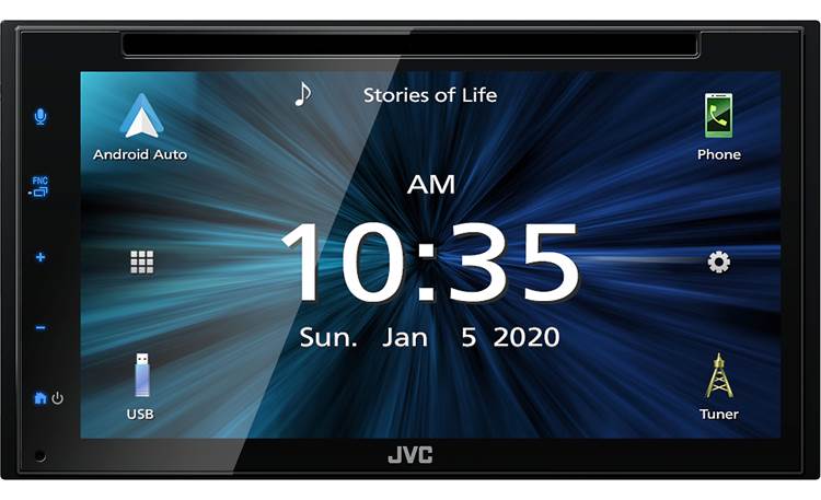 JVC KW-V66BT Get touchscreen controls over Android Auto, Apple CarPlay, and all your media