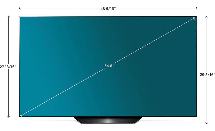 LG OLED TV 55 55BX SMART TV 4K UHD HDMI USB IPS TDA