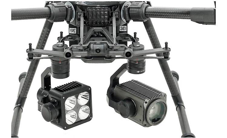 DJI Wingsland Z15 Gimbal Spotlight Shown mounted in dual-downward gimbal configuration (drone and camera not included)