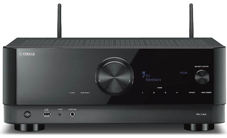 Yamaha RX-V4A 5.2-channel home theater receiver with Wi-Fi