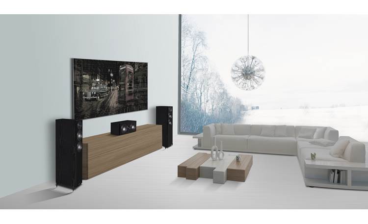 Wharfedale Diamond 12.3 With matching center channel (not included)