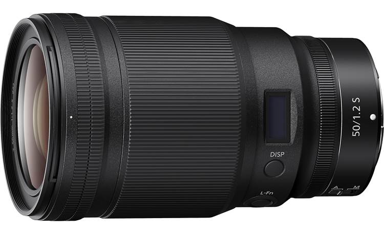 Nikon NIKKOR Z 50mm f/1.2 S A built-in info panel lets you quickly confirm focus distance, depth of field, and aperture 