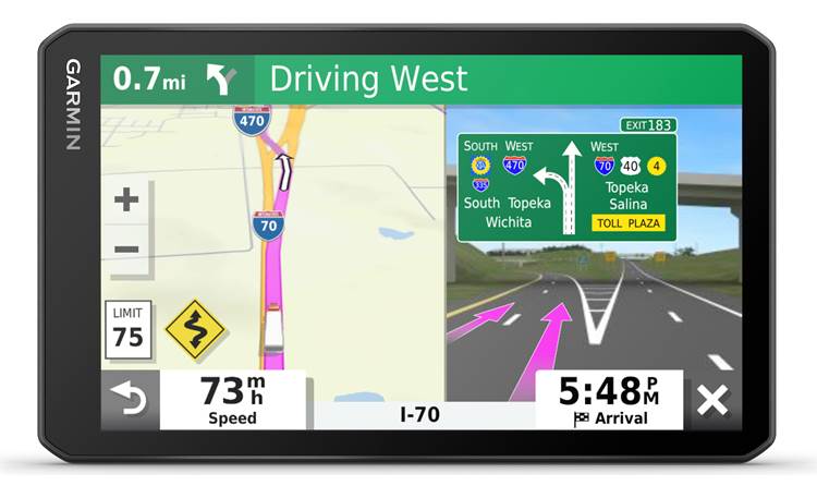 ik klaag matchmaker Tenen Garmin dēzl™ OTR700 Portable GPS navigator with 7" screen for truckers —  includes free lifetime map and traffic updates at Crutchfield