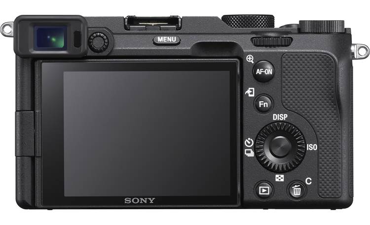 Sony Alpha 7C Zoom Lens Kit Rear-panel color LCD touchscreen