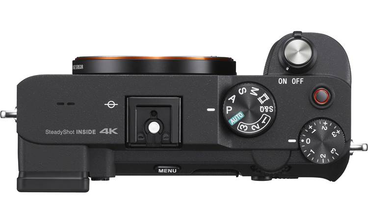 Sony Alpha 7C (no lens included) Top-panel controls
