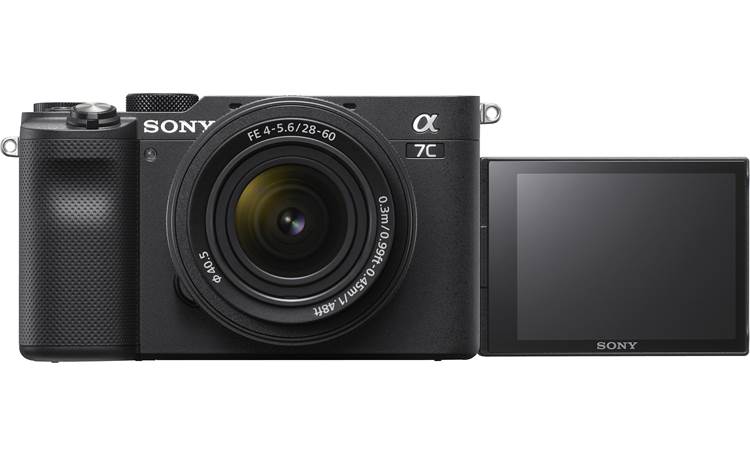 Sony FE 28-60mm f/4-5.6 Shown on Alpha 7C (not included)