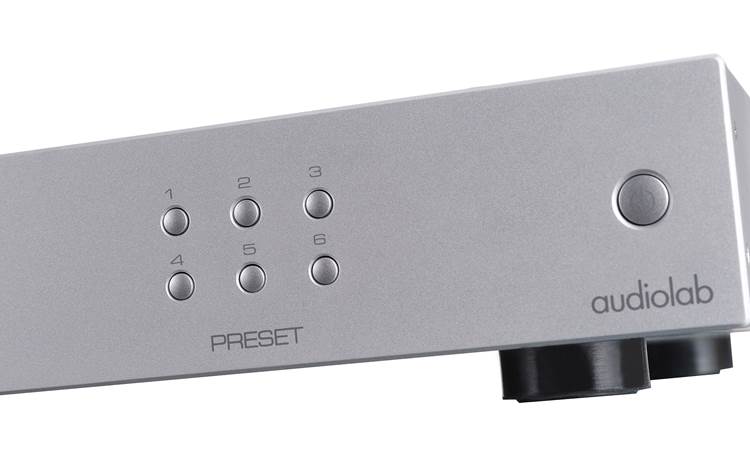 Audiolab 6000N Play Six programmable presets for quick access to favorite stations or playlists