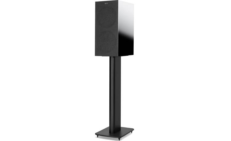 KEF R3 On stand (not included), with grille