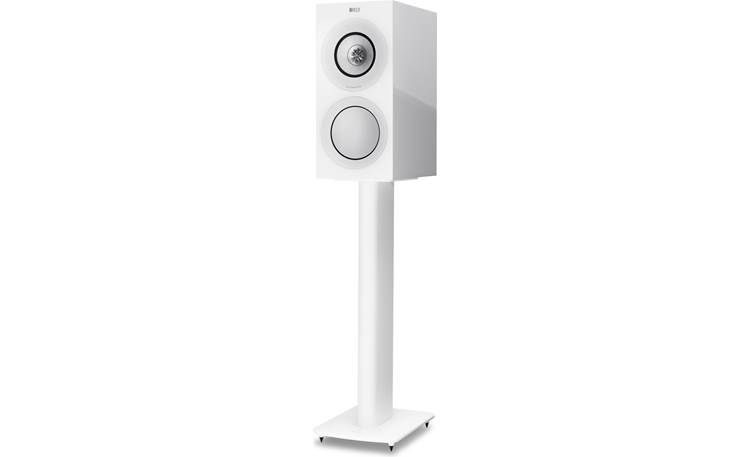 KEF R3 On stand (not included), grille removed