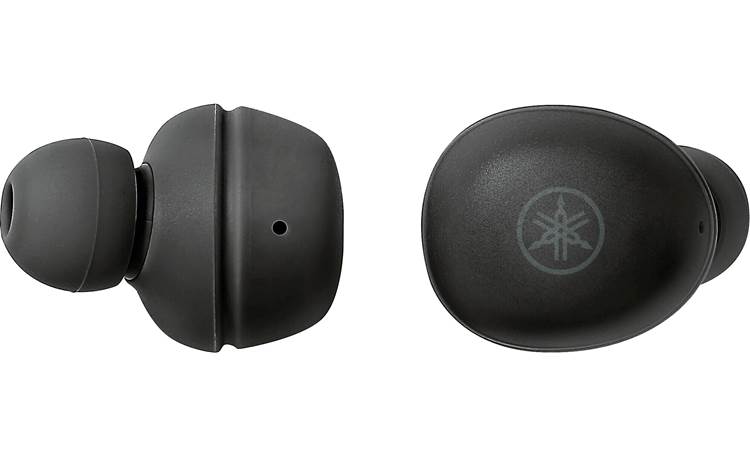 Yamaha TW-E3A Buttons on each earbud for controlling music, calls, volume, and more