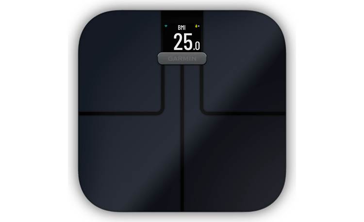 Garmin Index S2 (Black) Smart scale with Wi-Fi connectivity at