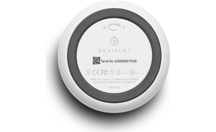 Devialet Remote (Matte Black) For Devialet Phantom wireless speakers at  Crutchfield