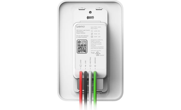Belkin Wemo WiFi Smart Dimmer A neutral wire is required for installation