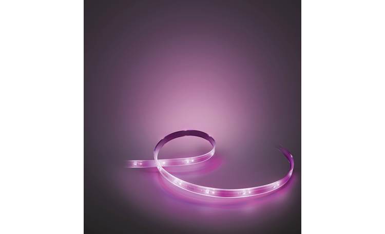 Philips Hue White and Color Ambiance Lightstrip Plus Flexible, self-adhesive strip is super-versatile