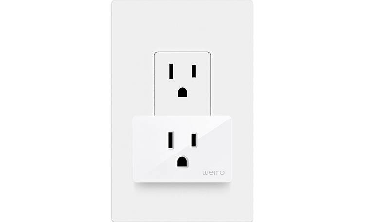 Belkin Wemo WiFi Smart Plug Plugs into a standard AC wall outlet