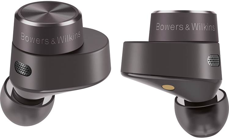 Bowers & Wilkins PI5 Hybrid noise-canceling circuitry uses a two-mic system to hush external distractions