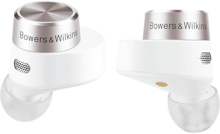 Bowers & Wilkins PI5 Hybrid noise-canceling circuitry uses a two-mic system to hush external distractions