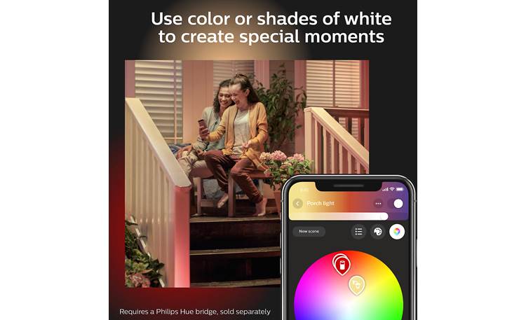 Philips Hue Econic White and Color Ambiance Outdoor Wall Light Other