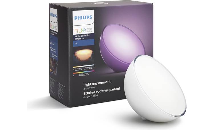 Philips Hue White & Color Ambiance Go Go can be angled with the integrated "foot"