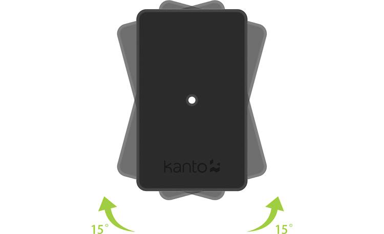 Kanto SP6HD Top plates rotate up to 30 degrees