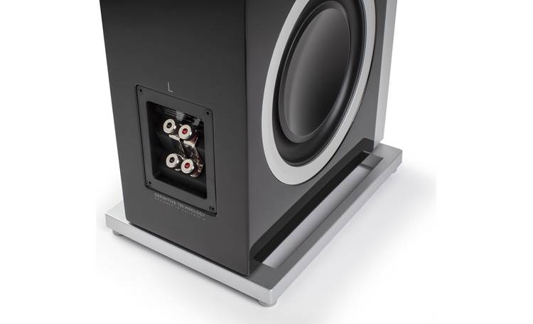 Definitive Technology Demand D17 Dual sets of speaker terminals allow bi-amping or bi-wiring
