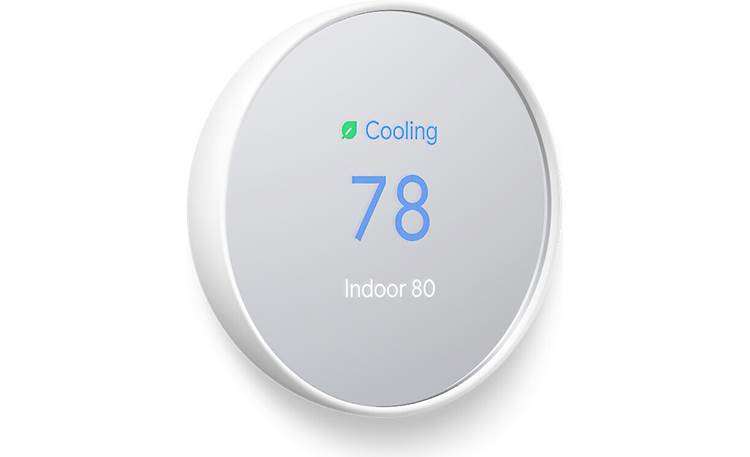 Google Nest Thermostat Attractive mirrored display