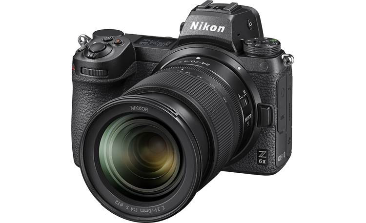 Nikon Z 6II Zoom Lens Kit Shown with included 24-70mm f/4 zoom lens
