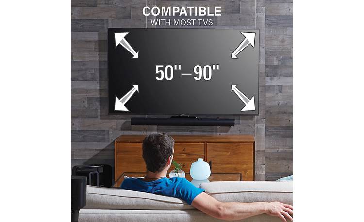 Sanus WSSATM1-B2 Compatible with TVs 50