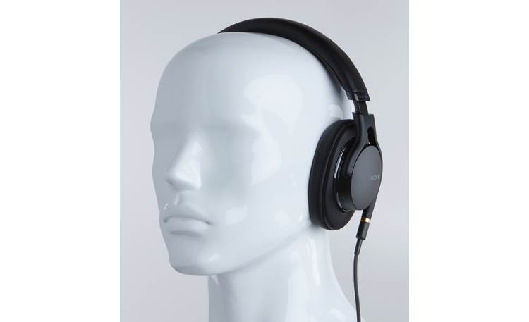 Sony MDR-1AM2 Mannequin shown for fit and scale