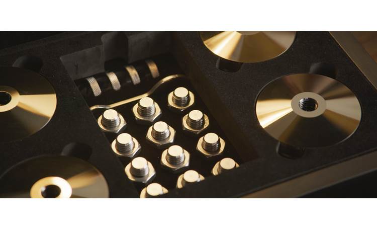 IsoAcoustics GAIA-TITAN Cronos Shown with included mounting hardware