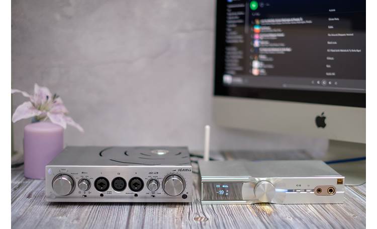 iFi Audio NEO iDSD Shown connected iFi Audio iCAN headphone amp (sold separately)
