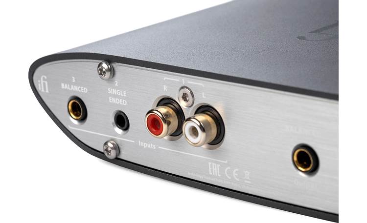 iFi Audio ZEN CAN (Standard Edition) Back-panel analog inputs for connecting a separate DAC or music source