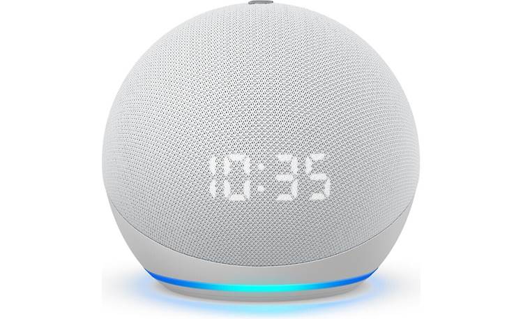 Amazon Echo Dot with Clock (4th Generation) Front