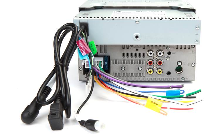 JVC KW-V66BT Back