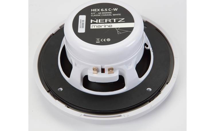 thumbnail image 2 of Hertz 6.5" HEX Marine Coaxial Speakers - White Grilles, IP65 Rated, Water & UV Resistant For Boats 2 of 11