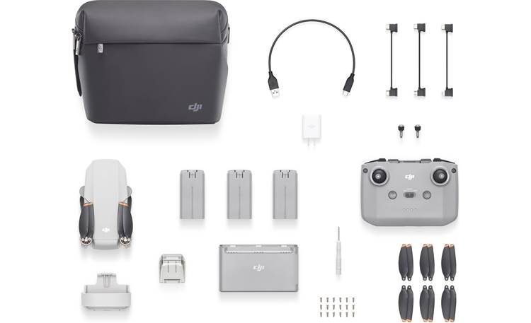 DJI Mini 2 Fly More Combo + 2 Year DJI Care Bundle Contains additional accessories to help keep your drone in the air longer