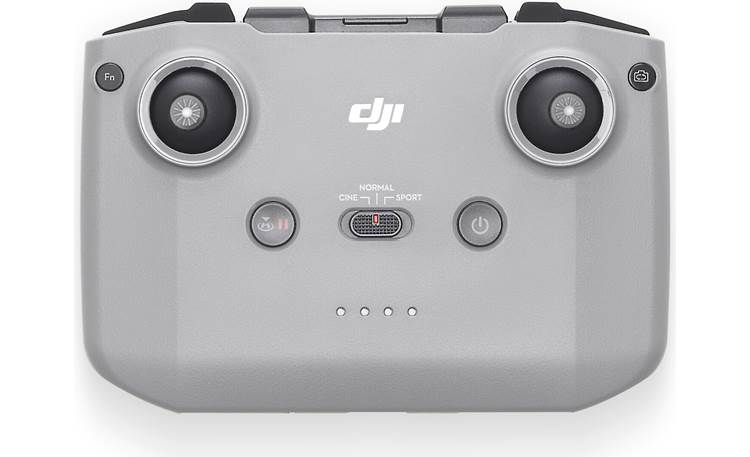 DJI Mini 2 Remote controller connects to and docks compatible smartphones
