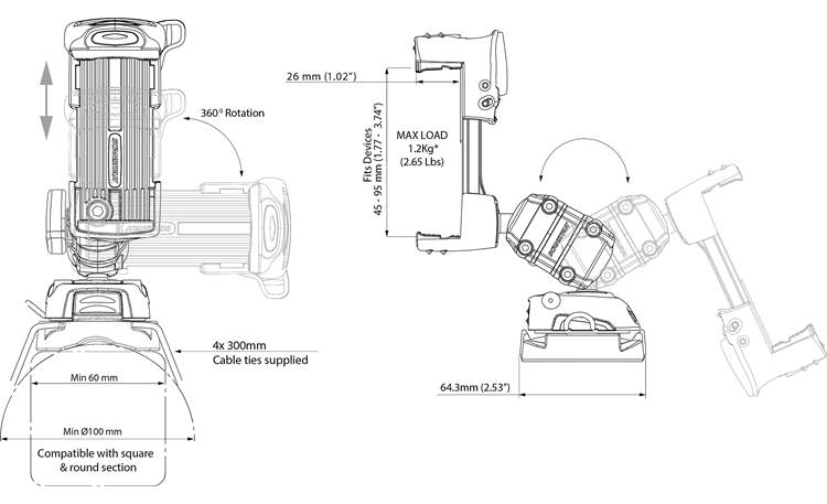 Scanstrut ROKK Phone Kit Other