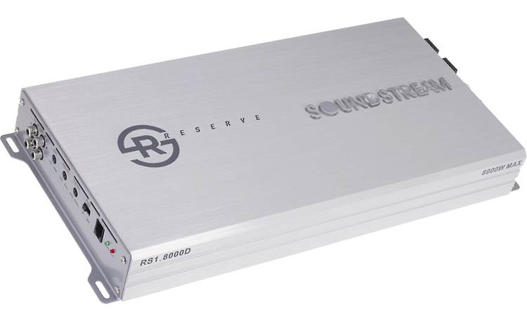 Soundstream Reserve RS1.8000D Mono subwoofer amplifier — 3,000 