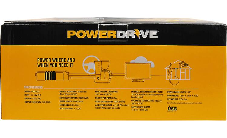 PowerDrive PD3000 Other