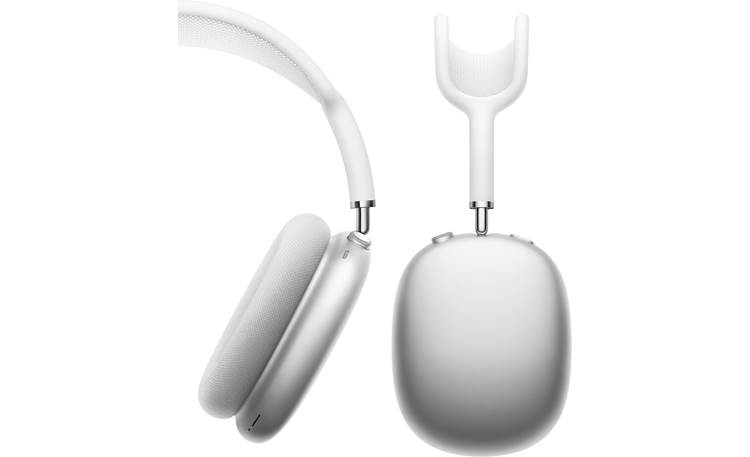 Apple AirPods Max On-ear controls: digital crown multi-purpose dial and noise cancellation/transparency button