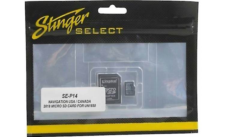 Skriv email konstant vægt Stinger SE-P14 GPS navigation and mapping add-on microSD™ memory card for  Stinger HEIGH10 and ELEV8 receivers at Crutchfield