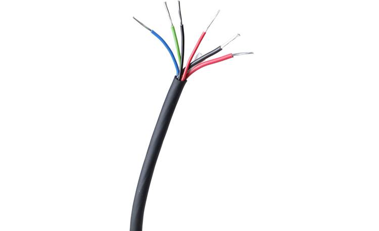 Crutchfield CMRGBS50 6-conductor wire closeup