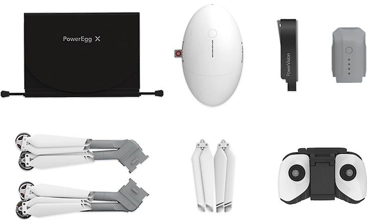 PowerVision PowerEgg X Explorer Egg-shaped flying drone with 4K