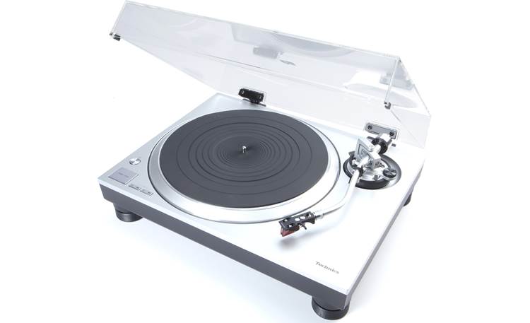 Audio-Technica LP120-USB (Silver) Manual direct-drive professional turntable  with USB output and built-in phono preamp at Crutchfield