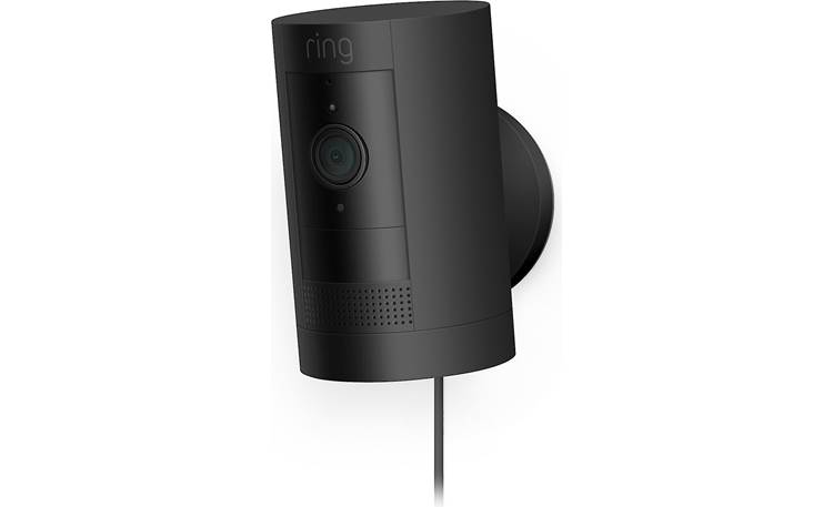 Ring Stick Up Cam Plug-In Can be free-standing or wall-mounted
