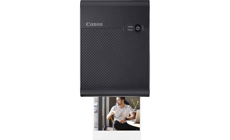 Canon SELPHY Square QX10 White print border lets you label your photos for sharing or scrapbooking